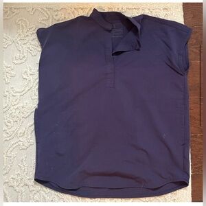 Women’s Purple Shadow Rafaela Oversized Scrub Top